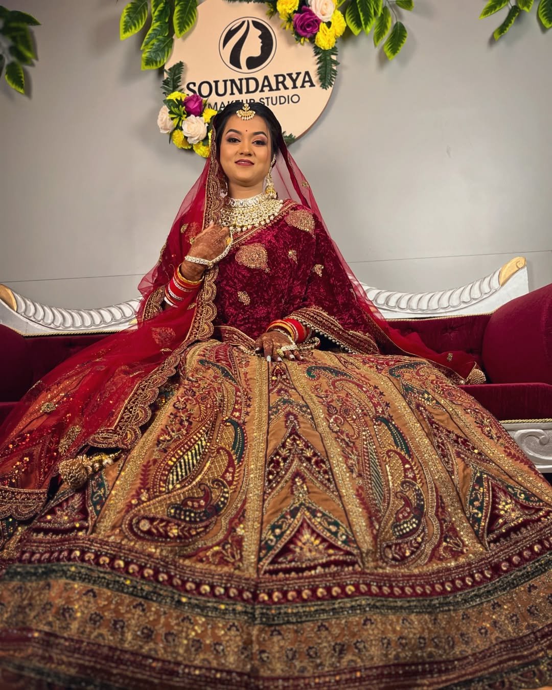 Traditional Bridal Look
