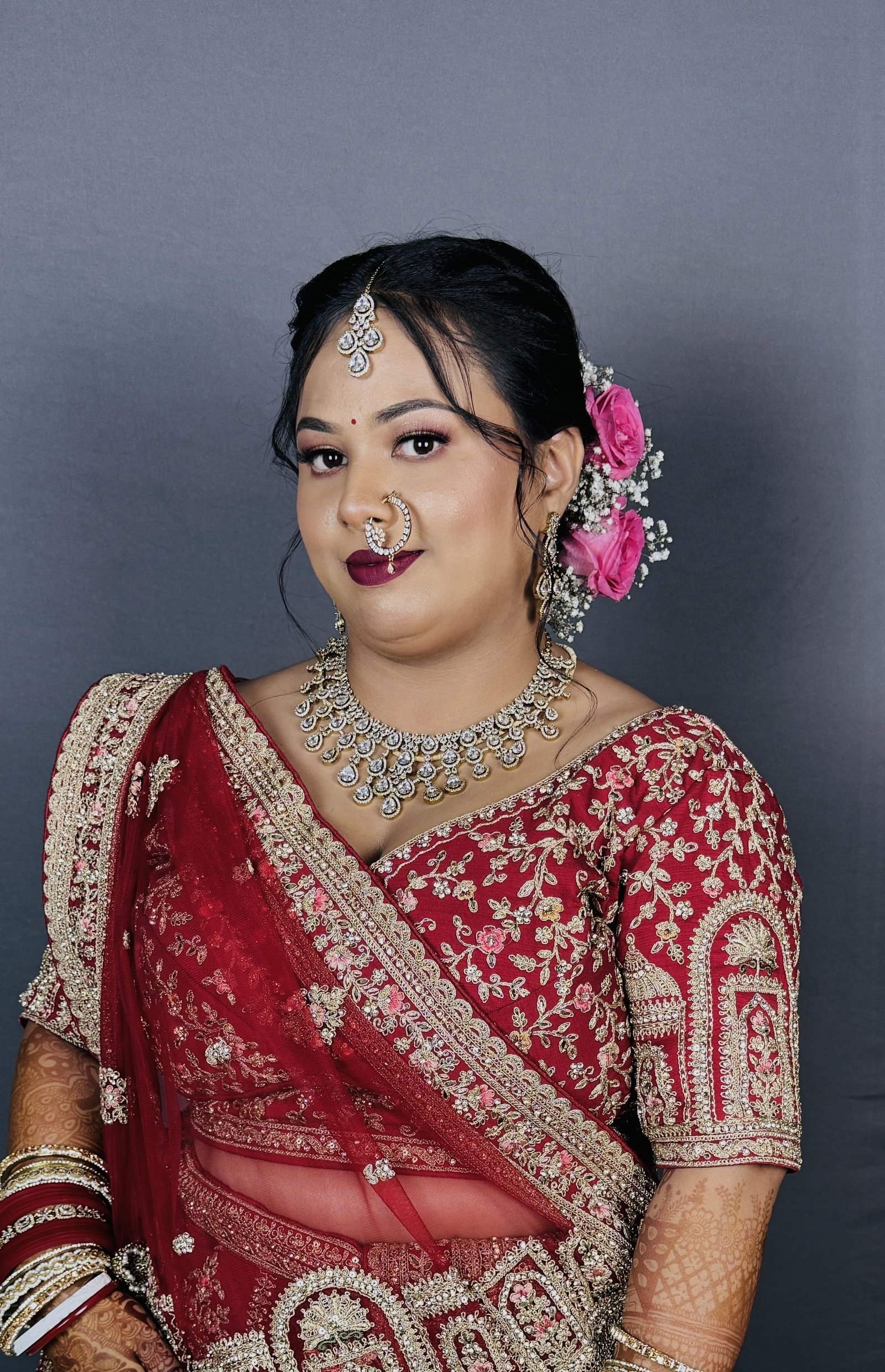 Reception Makeup Look